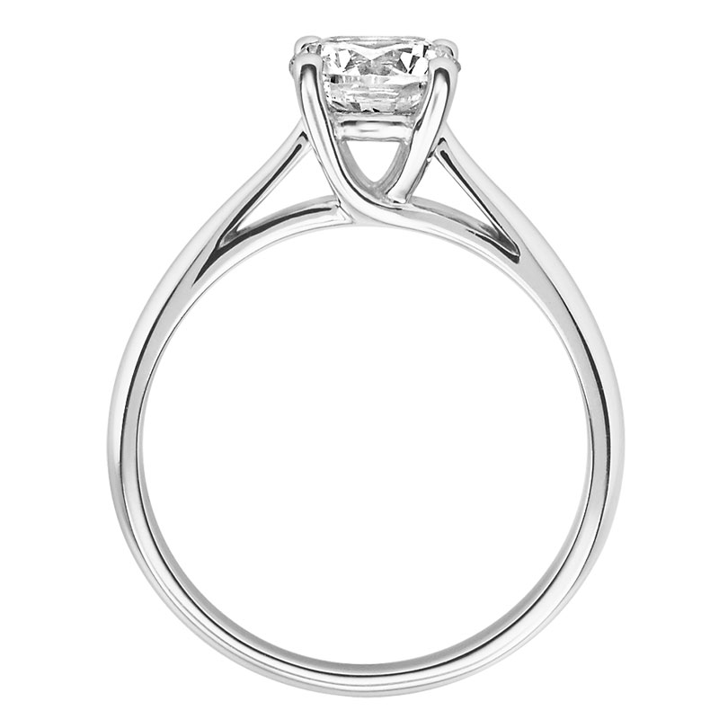 Rubin Verlobungsring 18002 Silber 925 Solitär Ring stehend