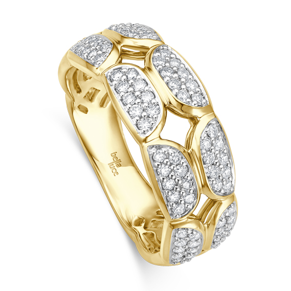 bella luce Ring Pietra II Gelbgold EH004530 Brillant